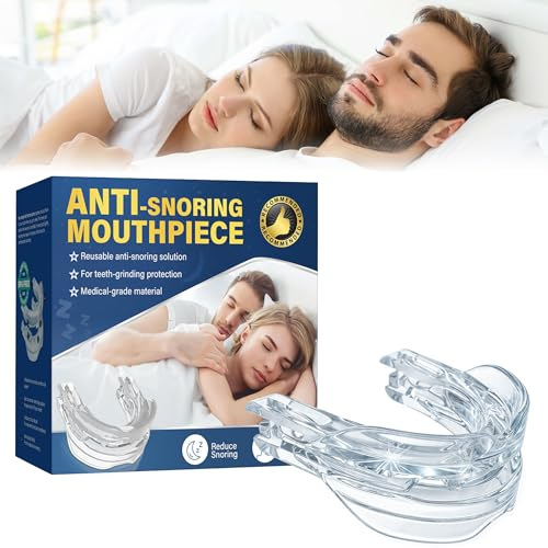 Snoring Aids for Men & Women, Adjustable Anti Snore Mouth Guard 1Pack