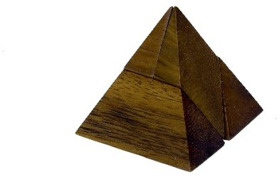 Philos 6156 - Lupus, 4 Puzzle Teile, Knobelspiel