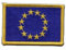 Aufnäher Patch Flagge Europäische Union EU - 8 x 6 cm