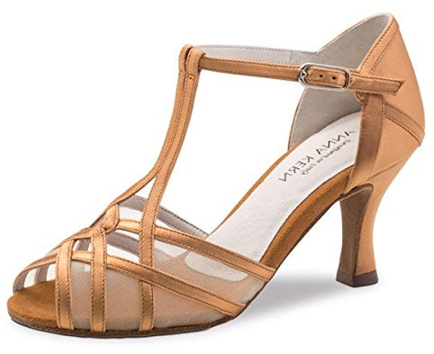 Anna Kern Damen Tanzschuhe Manon 640-60 - Farbe: Hautfarben - Größe: UK 5,5 (38 2/3 EU)