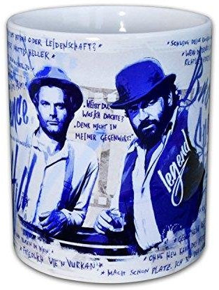 Terence Hill - Tasse rund - Terence & Bud (330ml)