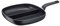 Lagostina Speciali Antiaderenti Grill Duo, Fondo Liscio e a Rilievo, Alluminio, Nero, 26x26 cm