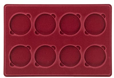 MC.Sammler Münzentableau Münztableau mit Schutzdeckel für 8 Münzen - 67mm Ø - Münzkoffer - Münzkassette - Verschiedene Varianten zur Auswahl | 67mm Ø, Münzkoffer, Münzkassette, Verschiedene Varianten zur Auswahl