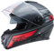 O'NEAL | Motorradhelm | Enduro Touring Adventure Street | Guter Fit, Pinlock und Bluetooth fähig, integrierte Sonnenblende | M-SRS Helmet String V.22 | Erwachsene | Schwarz Rot | Größe S