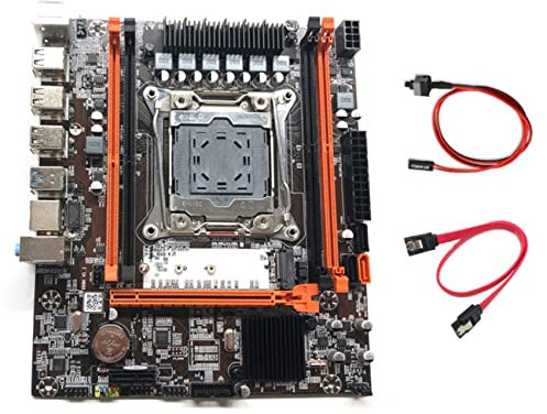 marian X99H Motherboard LGA2011-3 Computer Motherboard with Cable+Switch Cable Support E5 2678 2666 V3 Series CPU