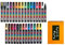 Posco Sanetomo Posca Acrylic Paint Pens Fine Point Tip 1.8-2.5mm 29 Colors PC-5M, For Rock, Fabric, Glass, Metal Paint, Including Notebook