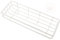 OFFSCH 1 Set Wrought Iron Storage Hangers Without Nails Wall Mounted Bathroom Shelf Wire Bin Basket Sink Tray Kitchen Storage Holder Iron Paint Cable Manager Multifunction White