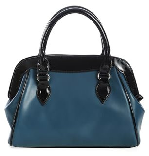Banned Retro Handtasche Back To Business Blau