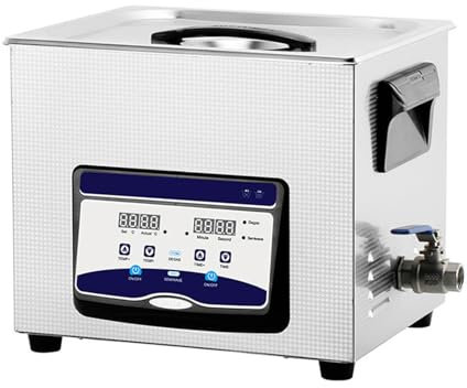 Nettoyeur Ultra sonique numérique 2L 3,2 l 4,5 l 10l, moteur de verre de bijoux chauffé, laboratoire métallique, bain de nettoyage à ultrasons,10L