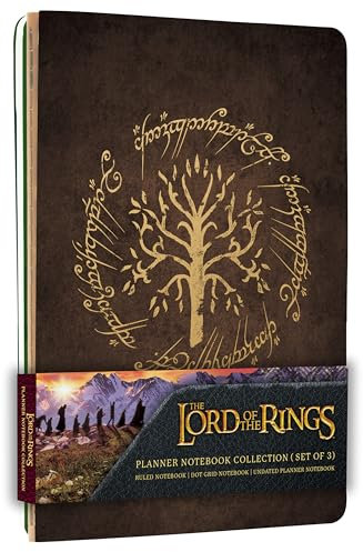 Lord of the Rings Planner Notebook Collection (Set of 3)