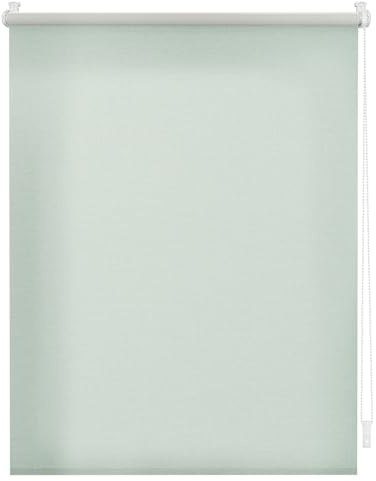 Lichtblick Thermo-Rollo Madrid ohne Bohren Klemmträger lichtdurchlässig Türkis 90 cm x 190 cm (B x L)