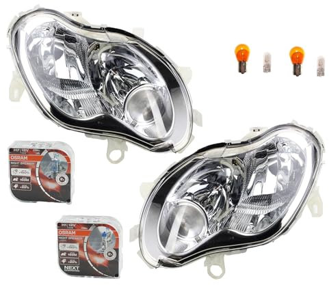 Johns, Scheinwerfer + Nightbreaker passend für Smart ForTwo 450 Set 04-06 L R