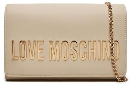 MOSCHINO Borsa donna Love tracolla in ecopelle avorio BS25MO01 JC4103 Piccola
