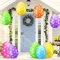 6 Stück Aufblasbare Ostereier, 40 cm Lang, aufblasbar, für drinnen, draußen, Bunte Ostereier, Feiertagsparty Osterdekorationen für Rasen, Garten, Terrasse (6 PCS, One Size)