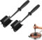 XdealCozyxc 2PCS Mince Meat Masher Durable ABS Material, Heat Resistant Non-Stick Meat Chopper