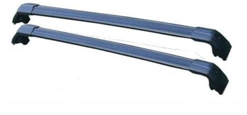 Dachträger 2 Stücke Dachträger Für Opel Für Insignia 5-dr 2008-2014 Aluminiumlegierung Seitenstangen Kreuzschienen Dachträger Gepäck Relingträger(Schwarz)