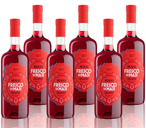 Fresco di Masi Rosso 2024 | Rosso Verona Igt | Biologique | 6x750 ml | Emballage de 6 bouteilles
