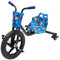 Dreirad Drift Kinderfahrzeug, Kinder Drift Scooter mit Lightshow 360 Grad Drift Trike Kinder Dreiradscooter für ab 6 Jahren 80 Kg Max in Blaue