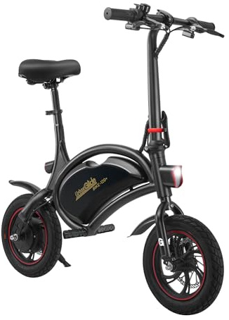 UrbanGlide Draisienne Électrique Adulte 120 – Moteur 250W - Autonomie Jusqu'à 18 km - Roues 12 Gonflables - Batterie 42V/5.2Ah - Poids 15Kg
