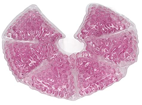 Aumotop Brustpackung, Heiße, Kalte Kompresse, Reduziert Schwellungen, Beschwerden, Dredge, Brustdrüse, Still-Gel-Pads, Essentials für Weibliche Mütter (Lila)