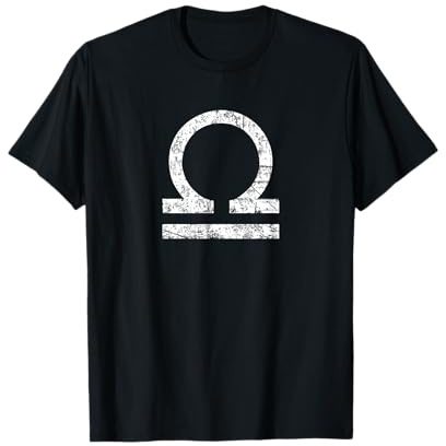 Sternzeichen Waage (Vintage Weiß) Waage T-Shirt