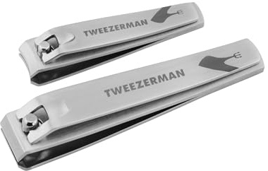 Tweezerman The Devil Wears Prada Combo Clipper Set (Set of 2) | Fingernail & Toenail Clippers, Premium Stainless Steel, Sharp Blades, Easy to Clean