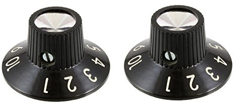 Allparts PK-0145-023 Black Amp Knob Set