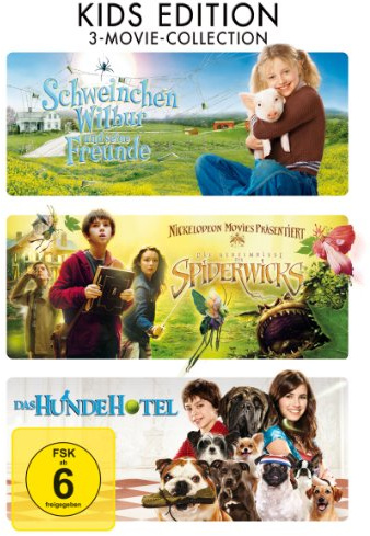 Schweinchen Wilbur und seine Freunde / Die Geheimnisse der Spiderwicks / Das Hundehotel [Kids Edition] [3 DVDs]