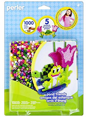 Perler Fused Bead Kit-Pond Friends, Other, Multicoloured, 4.08 x 21.05 x 28.67 cm
