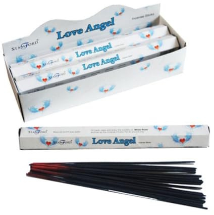 Stamford Love Angel Incense Sticks, Pack of 20, Black