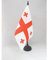 AZ FLAG - Tischflagge Georgien - 21x14 cm - Georgische Tischfahne 14 x 21 Cm - Flaggen