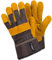 Ejendals Lederhandschuh Tegera 35, Größe 10, 1 Stück, gelb/grau, 35-10