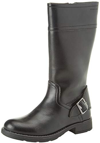 Geox JR Sofia D, Stivali da Equitazione Bambina, Nero (Black C9999), 39 EU