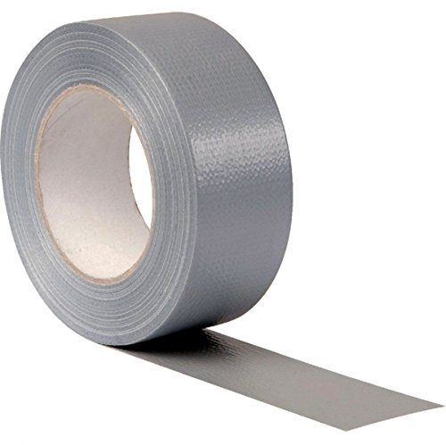 UNIVERS GRAPHIQUE 1 Rouleau Adhésif Renforcé dos Toilé Gris 48 mm x 50 m Rouleau Ruban adhésif Étanche, Solide, pour réparer, Maquer, Masquer, Renforcer, Coller, étanchéité (Lot de 1 rouleau)