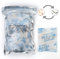 LotFancy 60 Sachets 5g Déshydratant gel de silice réutilisable Absorbeur d'humidité pour penderies, valises, caves avec indicateur de couleur Silicagel Déshumidificateurs