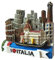 3D Kühlschrankmagnet, Motiv: 6 Attraktionen Italiens, Dekoration für Zuhause und Küche, Italien-Kühlschrankmagnet, Reise-Souvenir, Geschenk