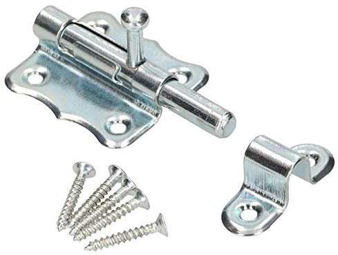 KOTARBAU® Verrou de porte - Toutes les tailles - Verrou de serrure - Verrou de porte - Verrou de porte - Verrou de meuble - 40 mm