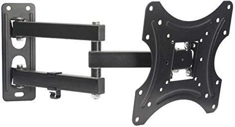 LIU- Soporte De Pared for TV, Soporte Telescópico Giratorio E Inclinable De Movimiento Completo, for Televisores LCD LED De 20-32 Pulgadas, Máximo VESA 200x200 Mm