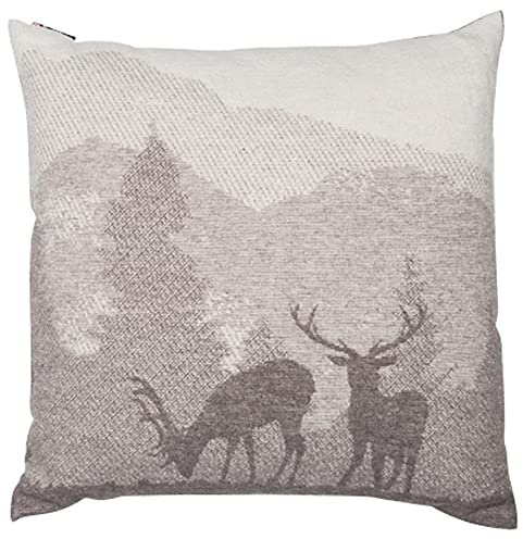 David Fussenegger [W0724] Kissen Landschaft braun, 50x50 cm