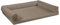 Juelle Orthopädisches Hundebett aus Kunstleder Sofa mit Matratze für große Hunde Abnehmbare Abdeckung, Waschmaschinenwaschbar, Lord L-XXL (100x75cm, Schmutzbeige)