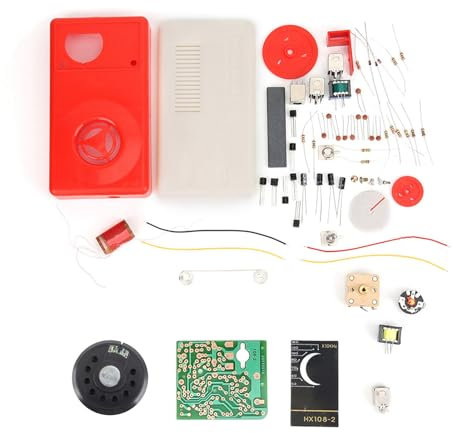 HX108-2 7-Röhren-Radio-Elektronik-Bausatz, Elektronisches Lernset, Radioteile, Radio, Bausatz für Elektronische Komponenten