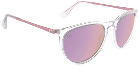 Blenders Eyewear North Park – Polarized Sunglasses – Classic Shape, Mixed Metal Frame – 100% UV Protection – For Women – Aspen Rose