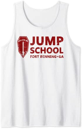 Jumpmaster Follow Me Jump School Airborne Fort Benning Tank Top