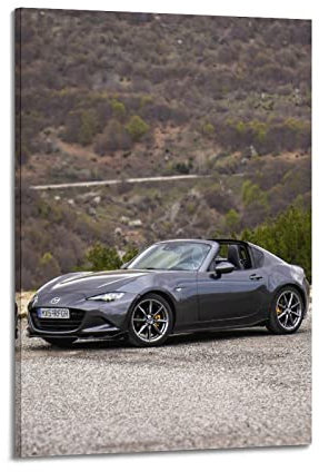 Jdm Cars Poster Vintage Mazda MX-5 Miata Performance Auto Poster Dekorative Malerei Leinwand Wandposter und Kunstbild Druck Moderne Familie Schlafzimmer Dekor Poster 60 x 90 cm