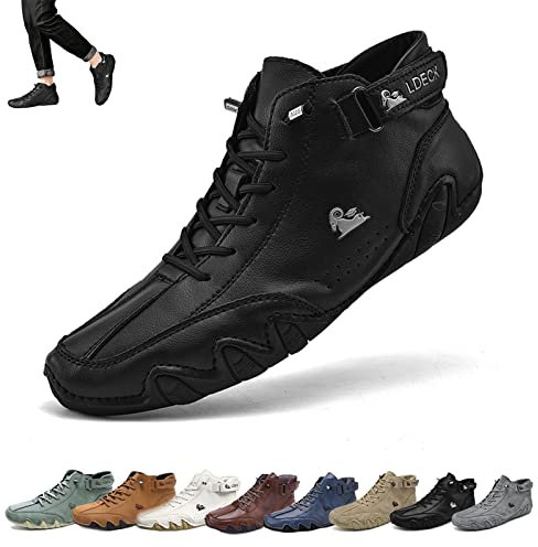 Stivali Alti In Pelle Scamosciata Fatti A Mano Italiani, Beck Scarpe Uomo Impermeabili, All'aperto Antiscivolo Leggeri Traspiranti Tutte Le Stagioni Scarpe Casual Uomo, Stivali Chukka
