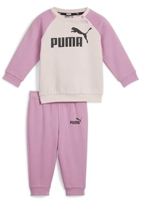 Puma Unisex Baby Minicats ESS Raglan Jogger FL Trainingsanzug, Mauved Out, 80 EU