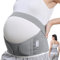 NEOtech Care - Bauchgurt für die Schwangerschaft - stützt Taille, Rücken & Bauch - Schwangerschaftsgurt (Grau, XL)