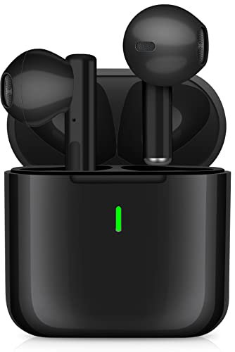 True Wireless Earbuds,Bluetooth 5.0 Earbuds IPX5 Waterproof Wireless Bluetooth Headphones with Mic Charging Case 30H Playtime,Pop-ups Auto Pairing Hi-Fi Stereo Sound Headset for iOS/Android