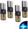 YaaGoo 501 W5W T10 LED Car Blubs for Interior Exterior Number Plate Light Dome Roof Cabin Courtesy light lamp Bulb(4pcs,Ice Blue)
