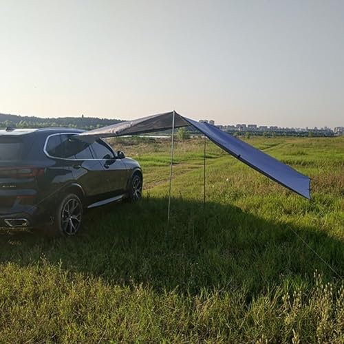 Zoegneer Toldo lateral para coche, tienda de campaña portátil y resistente a la intemperie, toldo lateral para camping (gris), N0Z39ABY878Q8H287WN3VCAYW2G27